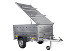 Charger l'image dans la galerie, Remorque avec capot Garden Trailer 200 KIPP 200x106 cm