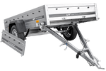 Charger l'image dans la galerie, Remorque sur ressorts 230x125 UNITRAILER GARDEN 230/R KIPP
