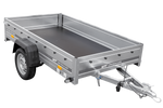 Charger l'image dans la galerie, Remorque sur ressorts 230x125 UNITRAILER GARDEN 230/R KIPP
