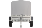 Charger l'image dans la galerie, Remorque 750 kg 200 x 125 avec bâche haute et arceau Garden Trailer 201 KIPP
