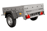 Charger l'image dans la galerie, Petite remorque 150 x 106 cm Garden Trailer 150 KIPP Unitrailer
