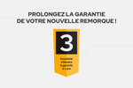 Charger l'image dans la galerie, Remorque routière avec bâche haute, arceau H-800 et roue jockey 230x125 Garden Trailer 230 KIPP
