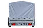 Charger l'image dans la galerie, Remorque routière avec bâche haute, arceau H-800 et roue jockey 230x125 Garden Trailer 230 KIPP
